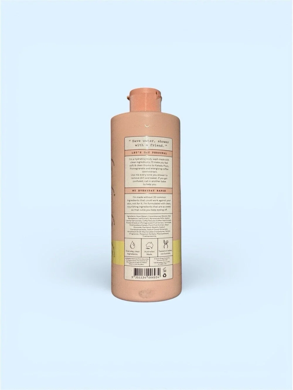 Frank Body Everyday A Clean Body Wash Sunday Brunch 12.17oz